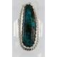 Handmade Certified Authentic Navajo .925 Sterling Silver Natural CANDELARIA Turquoise Native American Ring  390851579091