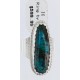 Handmade Certified Authentic Navajo .925 Sterling Silver Natural CANDELARIA Turquoise Native American Ring  390851579091