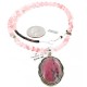 Handmade Certified Authentic Navajo .925 Sterling Silver Natural Jasper and Turquoise Native American Necklace 390773043134