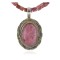 Handmade Certified Authentic Navajo .925 Sterling Silver Natural JASPER and Turquoise Native American Necklace 390774793699