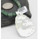 Handmade Certified Authentic Navajo .925 Sterling Silver Natural Jasper and Turquoise Native American Necklace & Pendant 370957783164