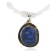 Handmade Certified Authentic Navajo .925 Sterling Silver Natural Lapis and Turquoise Native American Necklace 371020887247