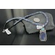 Handmade Certified Authentic Navajo .925 Sterling Silver Natural Lapis and Turquoise Native American Necklace 390679797429
