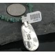 Handmade Certified Authentic Navajo .925 Sterling Silver Natural Lapis and Turquoise Native American Necklace & Pendant 370897802831