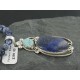 Handmade Certified Authentic Navajo .925 Sterling Silver Natural Lapis and Turquoise Native American Necklace & Pendant 370923364488