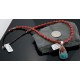 Handmade Certified Authentic Navajo .925 Sterling Silver Natural Spiny Oyster and Turquoise Native American Necklace 370875990627