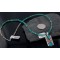 Handmade Certified Authentic Navajo .925 Sterling Silver Natural Spiny Oyster and Turquoise Native American Necklace 370888410381