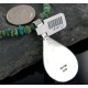 Handmade Certified Authentic Navajo .925 Sterling Silver Natural Spiny Oyster and Turquoise Native American Necklace 370897456641