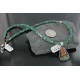 Handmade Certified Authentic Navajo .925 Sterling Silver Natural Spiny Oyster and Turquoise Native American Necklace 370922699027