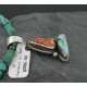 Handmade Certified Authentic Navajo .925 Sterling Silver Natural Spiny Oyster and Turquoise Native American Necklace 370962468930
