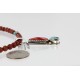 Handmade Certified Authentic Navajo .925 Sterling Silver Natural Spiny Oyster and Turquoise Native American Necklace 370993051520