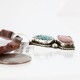 Handmade Certified Authentic Navajo .925 Sterling Silver Natural Spiny Oyster and Turquoise Native American Necklace 370994326643