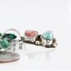 Handmade Certified Authentic Navajo .925 Sterling Silver Natural Spiny Oyster and Turquoise Native American Necklace 371002848987