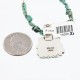 Handmade Certified Authentic Navajo .925 Sterling Silver Natural Spiny Oyster and Turquoise Native American Necklace 371002848987