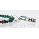 Handmade Certified Authentic Navajo .925 Sterling Silver Natural Spiny Oyster and Turquoise Native American Necklace 371003577441