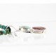 Handmade Certified Authentic Navajo .925 Sterling Silver Natural Spiny Oyster and Turquoise Native American Necklace 371047480293