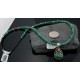 Handmade Certified Authentic Navajo .925 Sterling Silver Natural Spiny Oyster and Turquoise Native American Necklace 390641633387