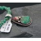 Handmade Certified Authentic Navajo .925 Sterling Silver Natural Spiny Oyster and Turquoise Native American Necklace 390641633387