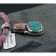 Handmade Certified Authentic Navajo .925 Sterling Silver Natural Spiny Oyster and Turquoise Native American Necklace 390645520524