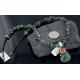 Handmade Certified Authentic Navajo .925 Sterling Silver Natural Spiny Oyster and Turquoise Native American Necklace 390654017568