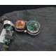 Handmade Certified Authentic Navajo .925 Sterling Silver Natural Spiny Oyster and Turquoise Native American Necklace 390654017568