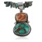 Handmade Certified Authentic Navajo .925 Sterling Silver Natural Spiny Oyster and Turquoise Native American Necklace 390654017568