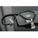 Handmade Certified Authentic Navajo .925 Sterling Silver Natural Spiny Oyster and Turquoise Native American Necklace 390712706369