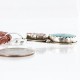 Handmade Certified Authentic Navajo .925 Sterling Silver Natural Spiny Oyster and Turquoise Native American Necklace 390761923606