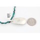 Handmade Certified Authentic Navajo .925 Sterling Silver Natural Spiny Oyster and Turquoise Native American Necklace 390805465349