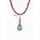 Handmade Certified Authentic Navajo .925 Sterling Silver Natural Spiny Oyster and Turquoise Native American Necklace & Pendant 390802227343