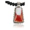 Handmade Certified Authentic Navajo .925 Sterling Silver Natural Spiny Oyster Native American Necklace 390714811134
