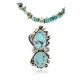 Handmade Certified Authentic Navajo .925 Sterling Silver Natural Turquoise and Coral Native American Necklace & Pendant 390794853864