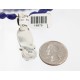 Handmade Certified Authentic Navajo .925 Sterling Silver Natural Turquoise and LAPIS Native American Necklace 371007433623