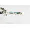 Handmade Navajo .925 Sterling Silver Natural Turquoise and Lapis Necklace with Pendant Handmade Navajo .925 Sterling Silver Natural Turquoise and Lapis Necklace with Pendant