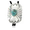 Handmade Certified Authentic Navajo .925 Sterling Silver Natural Turquoise Native American Bolo Tie  1190-2