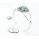 Handmade Certified Authentic Navajo .925 Sterling Silver Natural Turquoise Native American Bracelet 371064266111