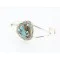 Handmade Navajo .925 Sterling Silver Natural Turquoise Native American Bracelet 371064266111