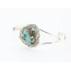 Handmade Certified Authentic Navajo .925 Sterling Silver Natural Turquoise Native American Bracelet 371064266111