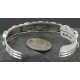 Handmade Certified Authentic Navajo .925 Sterling Silver Natural Turquoise Native American Cuff Bracelet 390674930037