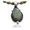 Handmade Certified Authentic Navajo .925 Sterling Silver Natural Turquoise Native American Necklace 370856064302