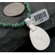 Handmade Certified Authentic Navajo .925 Sterling Silver Natural Turquoise Native American Necklace 370874130337