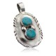 Handmade Certified Authentic Navajo .925 Sterling Silver Natural Turquoise Native American Necklace 370874583671 Handmade Certified Authentic Navajo .925 Sterling Silver Natural Turquoise Native American Necklace 370874583671