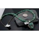 Handmade Certified Authentic Navajo .925 Sterling Silver Natural Turquoise Native American Necklace 370880244529