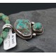 Handmade Certified Authentic Navajo .925 Sterling Silver Natural Turquoise Native American Necklace 370880244529
