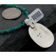 Handmade Certified Authentic Navajo .925 Sterling Silver Natural Turquoise Native American Necklace 370881103384