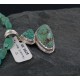 Handmade Certified Authentic Navajo .925 Sterling Silver Natural Turquoise Native American Necklace 370886181216