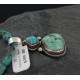 Handmade Certified Authentic Navajo .925 Sterling Silver Natural Turquoise Native American Necklace 370888307756