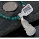 Handmade Certified Authentic Navajo .925 Sterling Silver Natural Turquoise Native American Necklace 370888327990