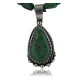 Handmade Certified Authentic Navajo .925 Sterling Silver Natural Turquoise Native American Necklace 370893956267
