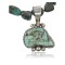 Handmade Certified Authentic Navajo .925 Sterling Silver Natural Turquoise Native American Necklace 370897173287